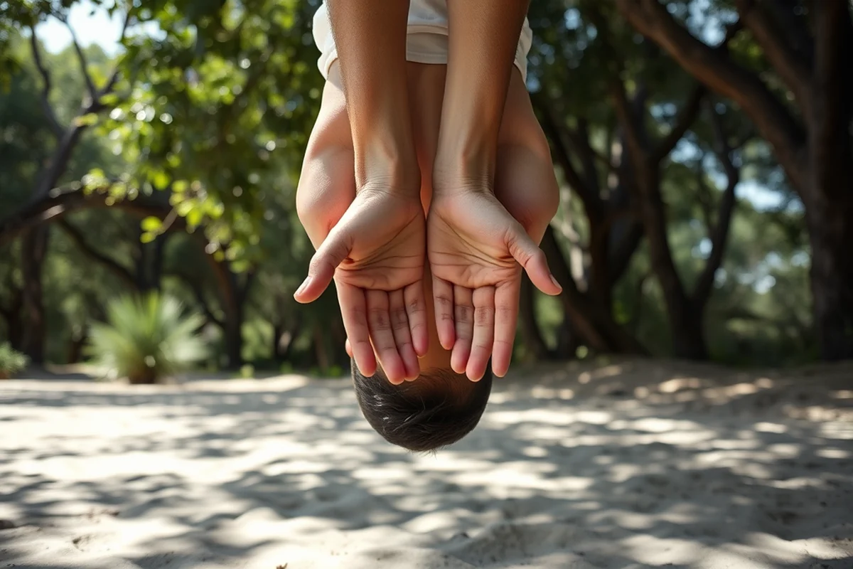 spinal decompression hanging upside down — Spinal Decompression Hanging Upside Down (step by step)
